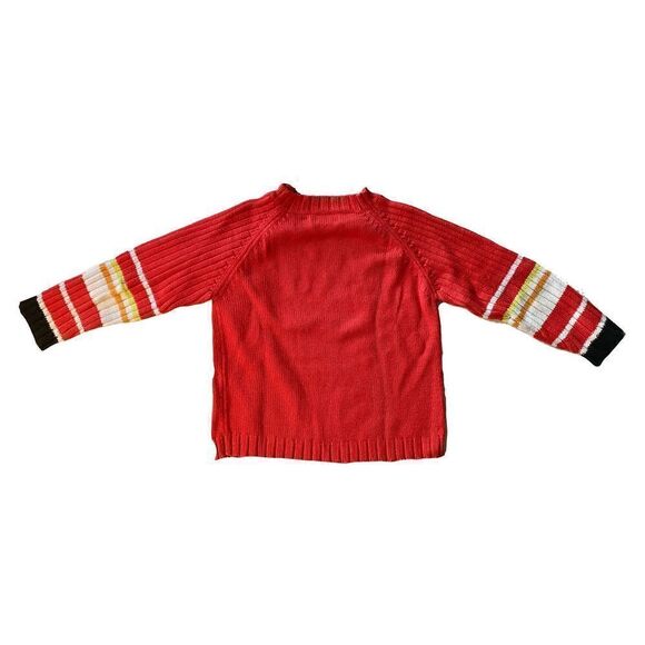 Pirate Boy’s Cotton Sweater Orange Size:4 - Picture 2 of 6